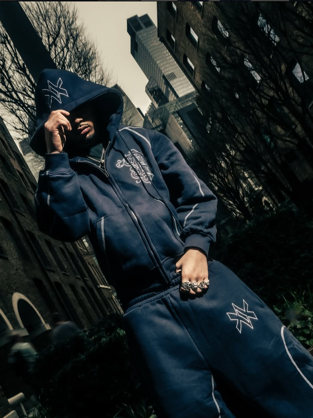 Sweatsuit Blue TRACKY COAT OF ARMS