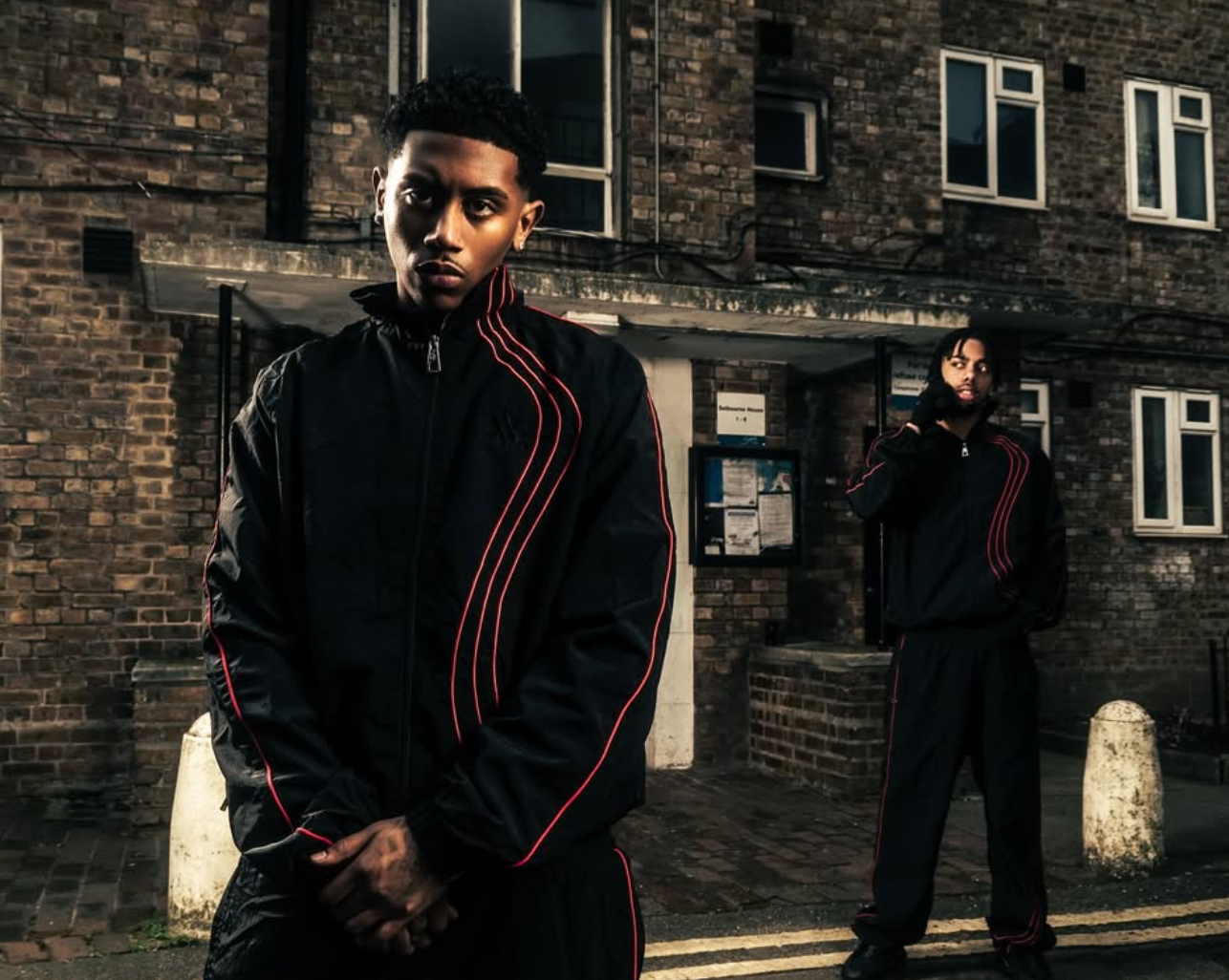 Tracksuit HAST Black and Red