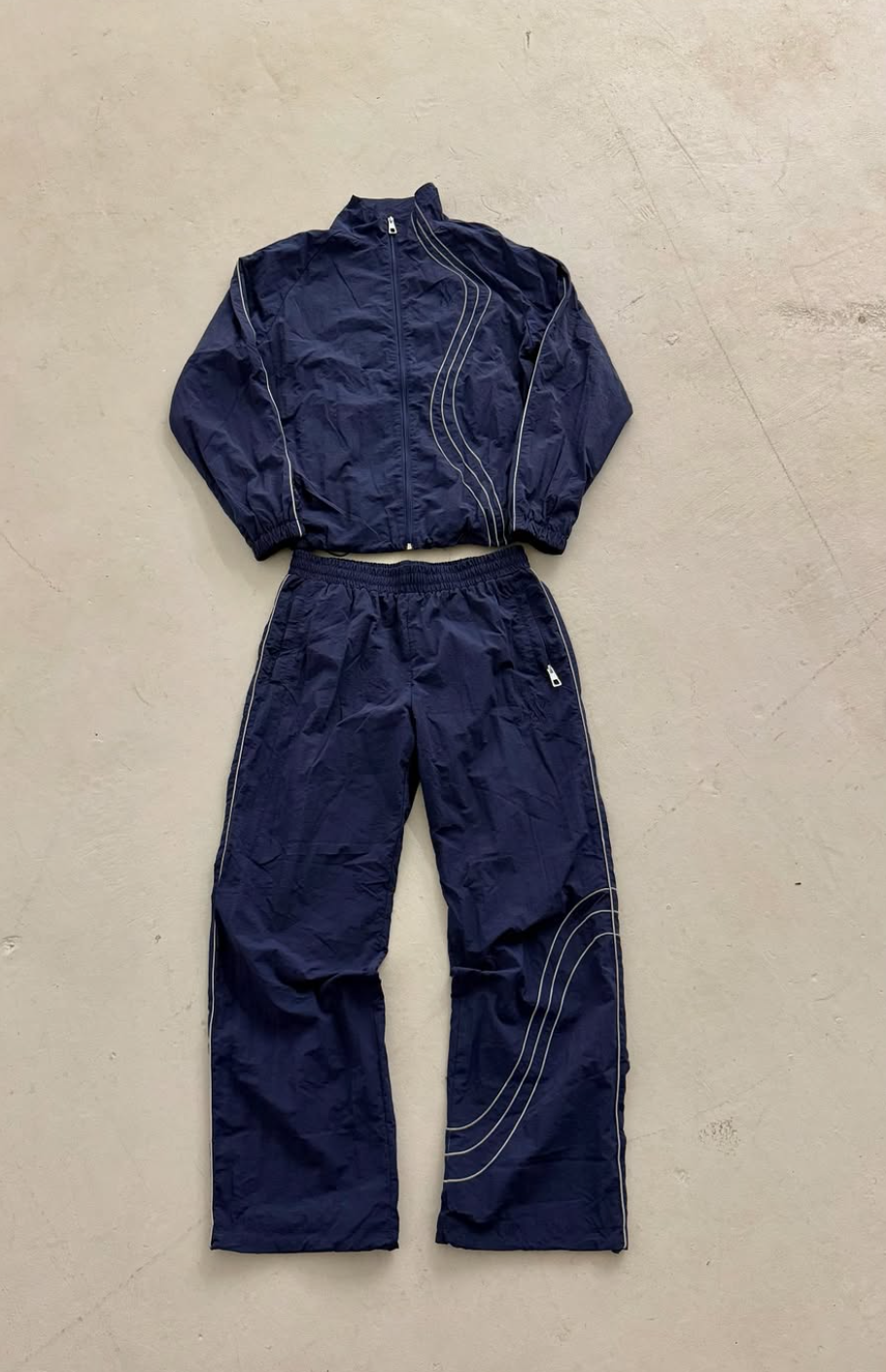 Tracksuit HAST Blue and Silver